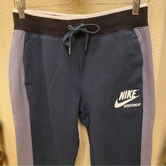 NIKE Sportswear Color-Block Fleece Lined Jogger Pants Size Medium-Unisex - Picture 2 of 9